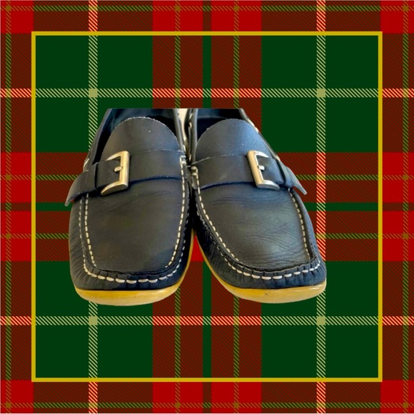 Authentic Prada Leather Buckle Loafers With Dust Bag - Picture 4 of 9